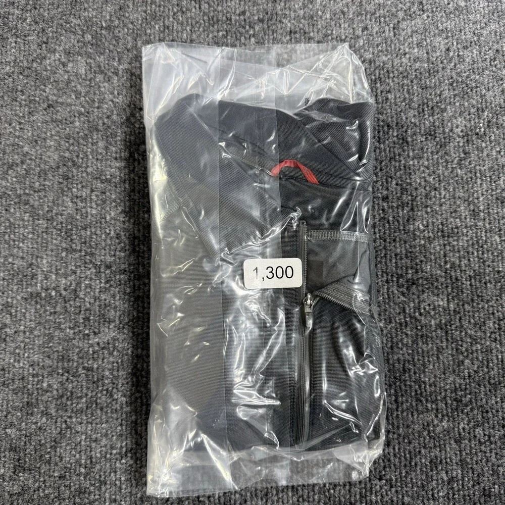 The North Face FlashDry Polo Shirt Mens Large Gray Black 1/4 Zip Performance